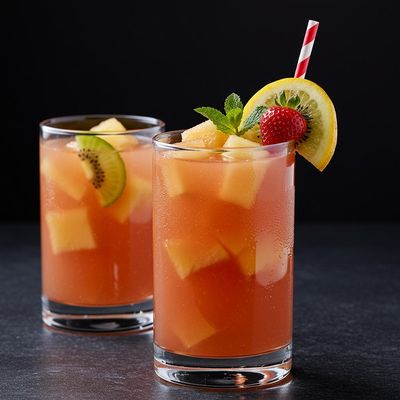 Tropical Mix Fruit Mocktail